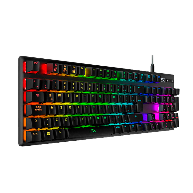 TECLADO HYPERX ALLOY ORIGINS | MECANICO | SW-RED | RGB