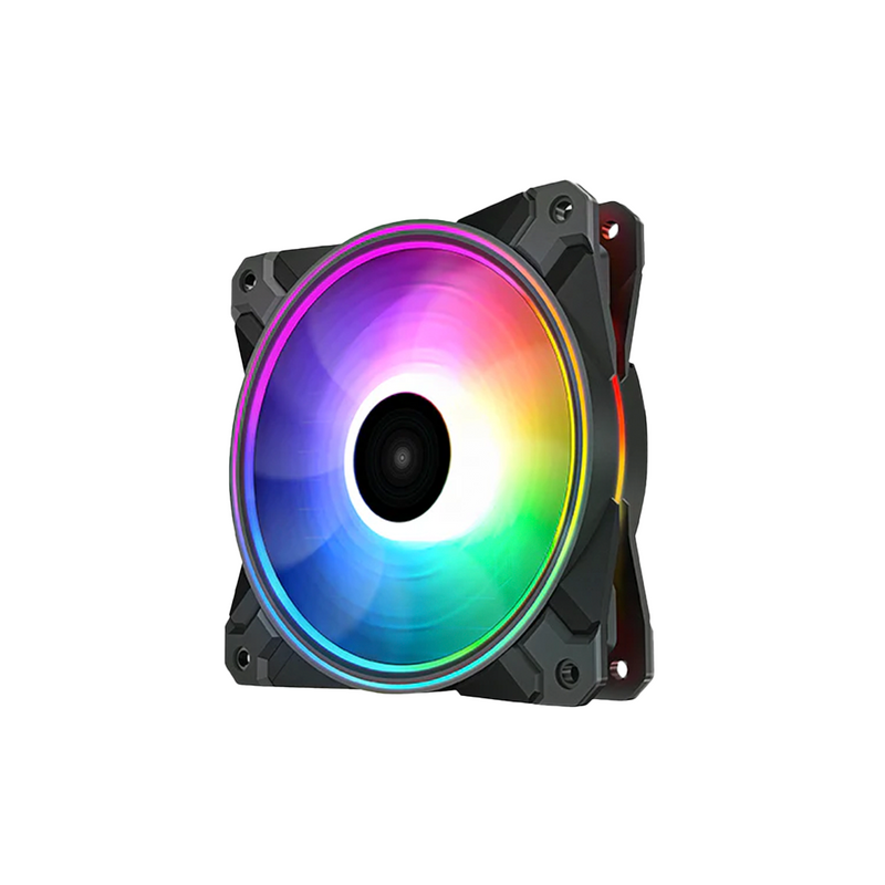 COOLER PARA CASE DEEPCOOL CF120 PLUS | 3 EN 1 | 120MM | ARGB