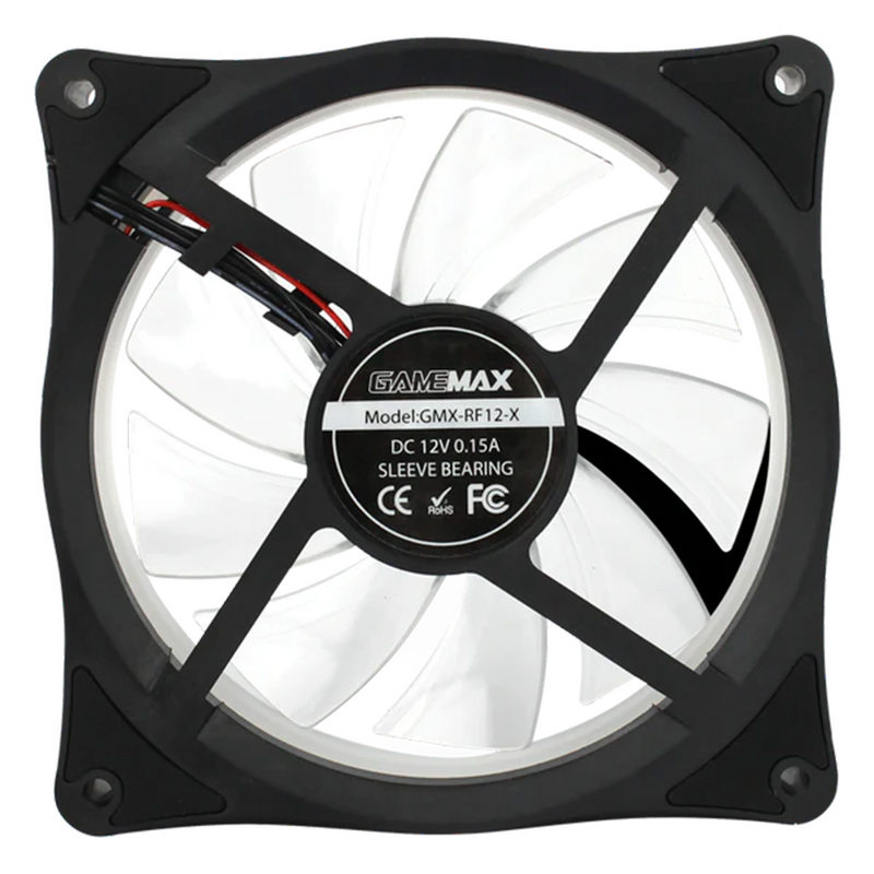 COOLER PARA CASE GAMEMAX GMX-RF12X | 120MM | RGB