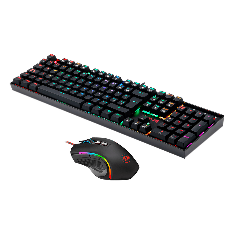 COMBO REDRAGON MITRA+GRIFFIN K551RGB-BA | TECLADO + MOUSE