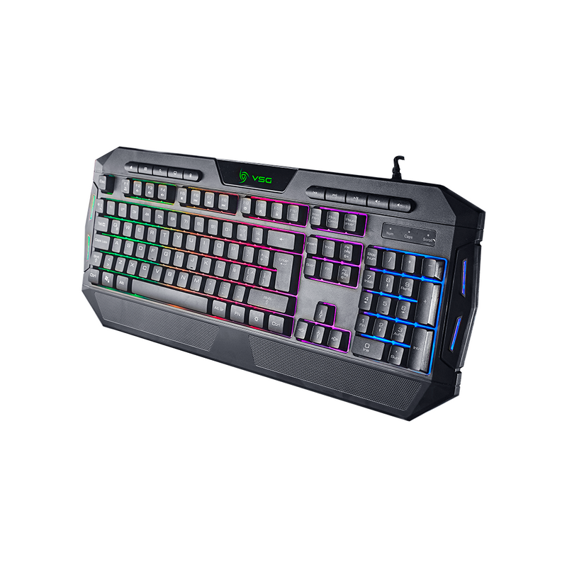 KIT 4 EN 1 VSG CRUX | TECLADO + MOUSE + AUDIFONO + PAD M