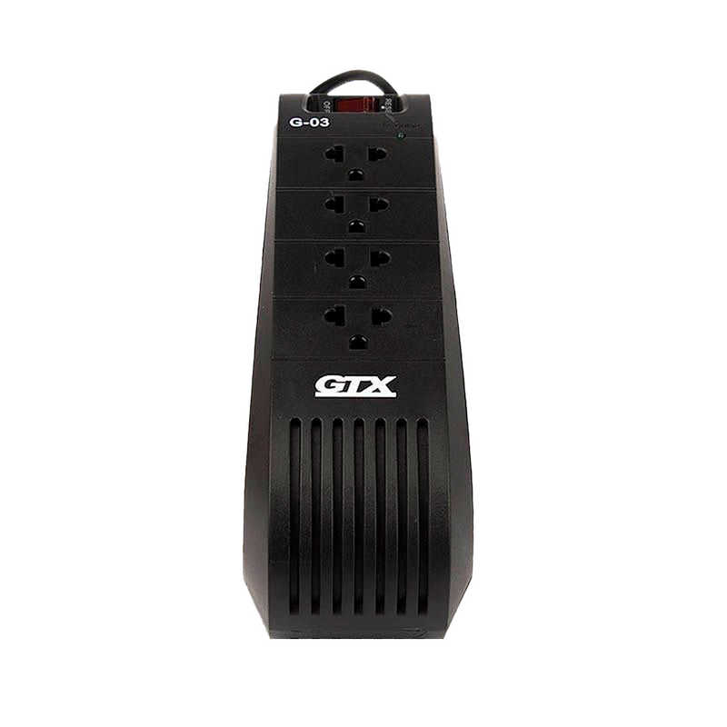 ESTABILIZADOR GTX G-03 | 1000VA/500W | 4 TOMAS