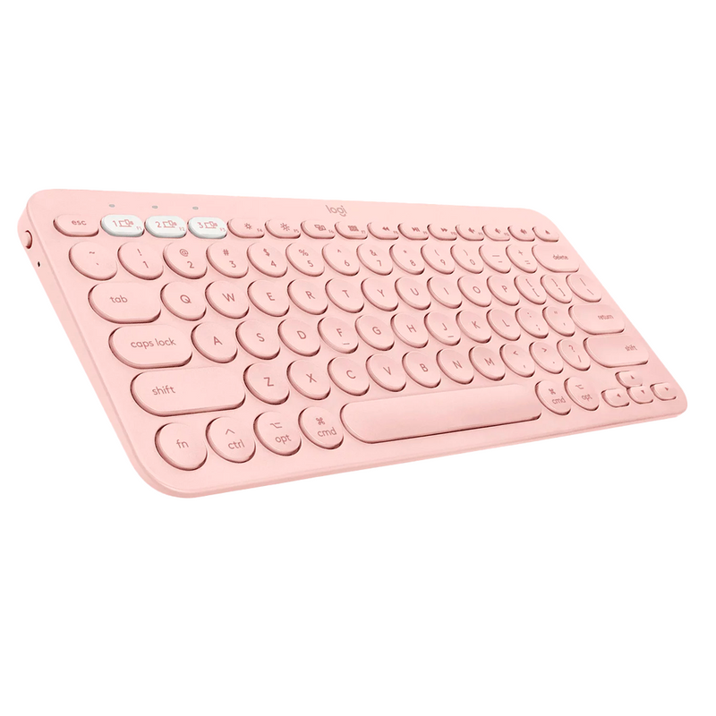 TECLADO LOGITECH K380 | BLUETOOTH | MEMBRANA | ROSA