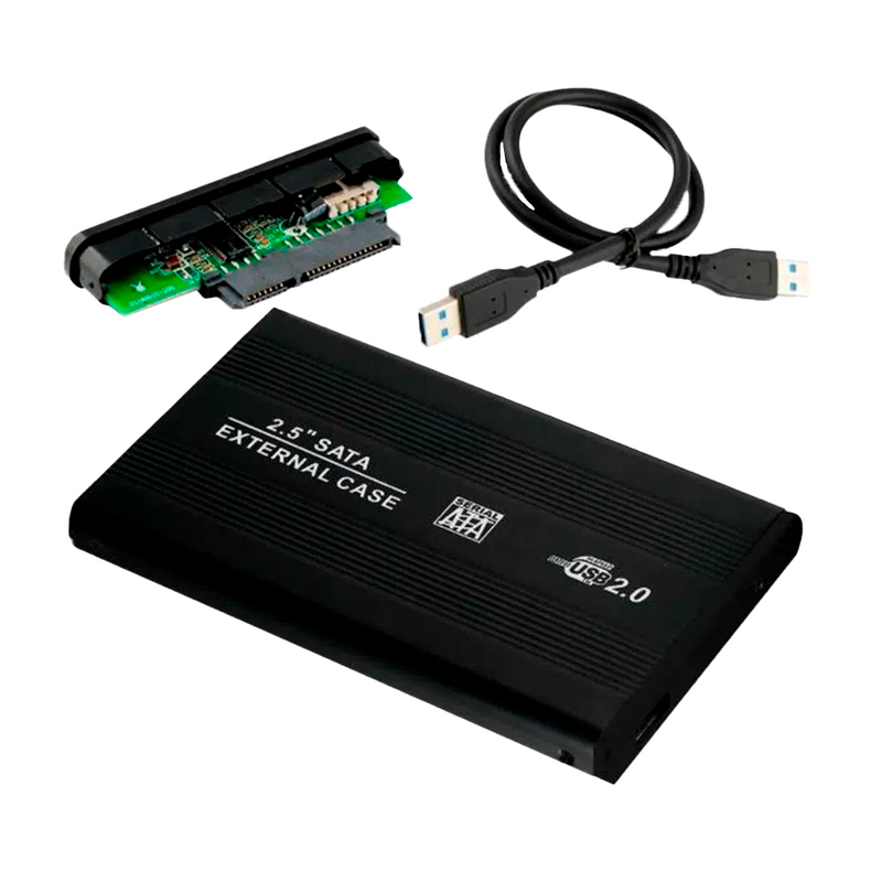 CASE EXTERNO PARA HDD - SSD 2.5" | USB 3.0