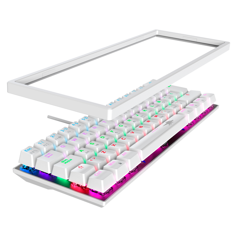 TECLADO VIFROZT BERSERKER MINI | MECANICO | SW-RED | RAINBOW | BLANCO