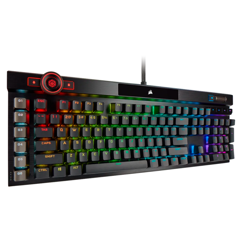 TECLADO CORSAIR K100 RGB | OPTOMECÁNICO | SW- CORSAIR OPX | RGB | NEGRO