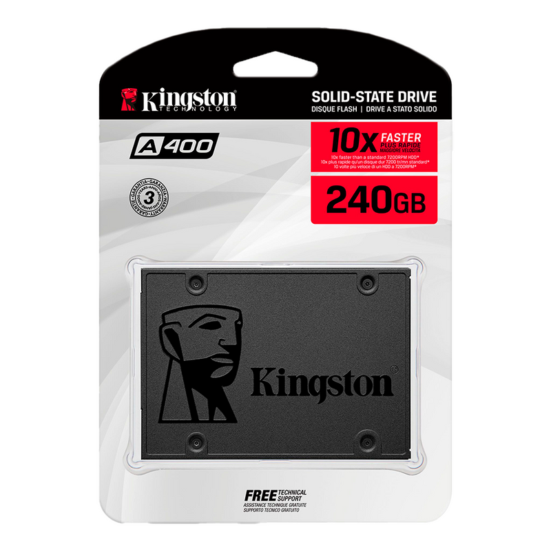 UNIDAD DE ESTADO SOLIDO SSD KINGSTON A400 240GB