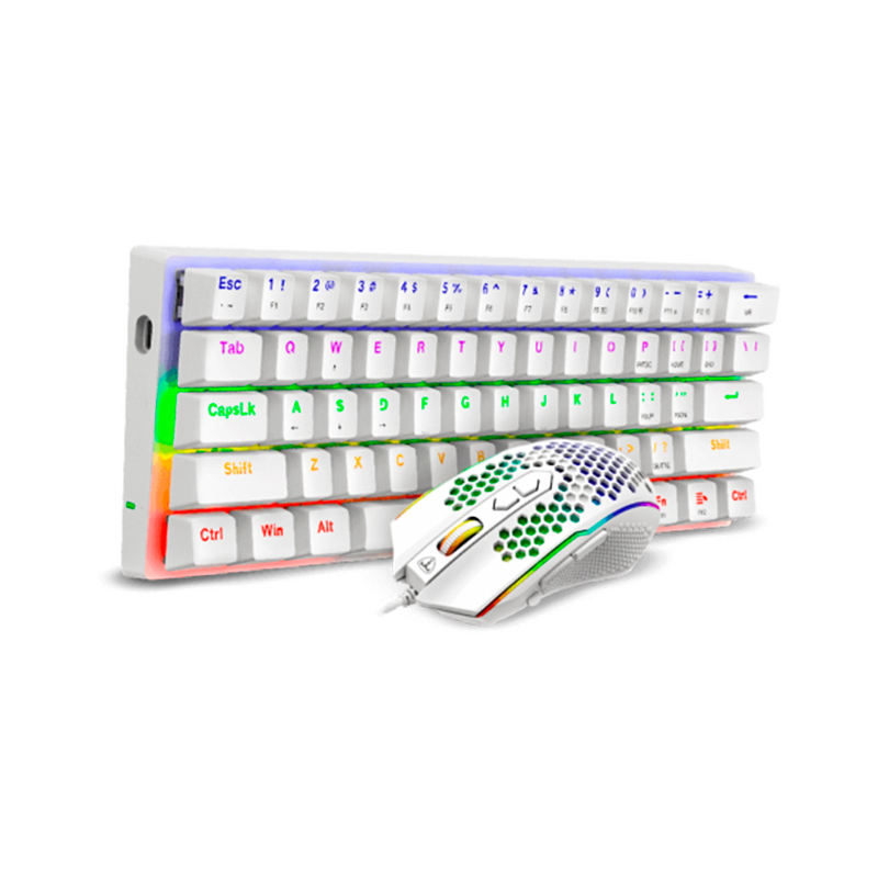 COMBO T-DAGGER MAIN FORCE T-TGS008 | TECLADO+MOUSE | BLANCO