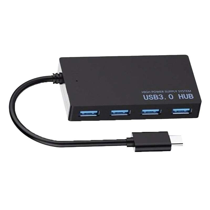 HUB USB 3.0 TIPO C 4 PUERTOS