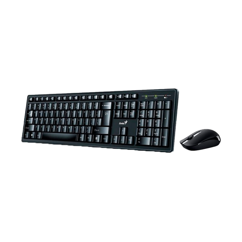 COMBO GENIUS KM-8200 | INALAMBRICO | TECLADO + MOUSE | NEGRO