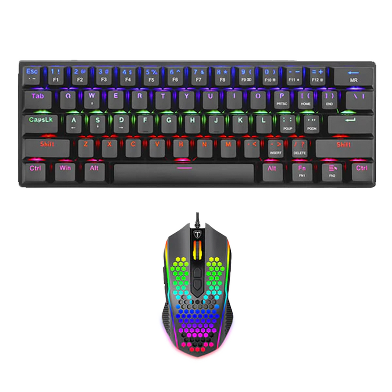 COMBO T-DAGGER MAIN FORCE T-TGS008 | TECLADO+MOUSE | NEGRO