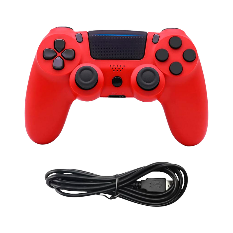 GAMEPAD DOUBLESHOCK | BLUETOOTH | PLAY4 | ROJO