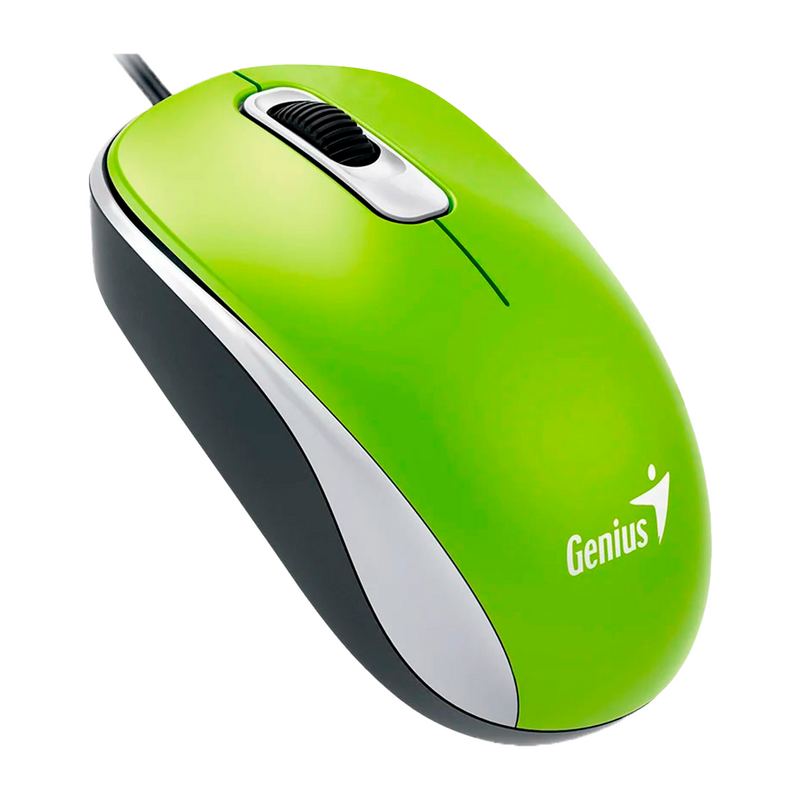 MOUSE GENIUS DX-110 | 1,000 DPI | VERDE