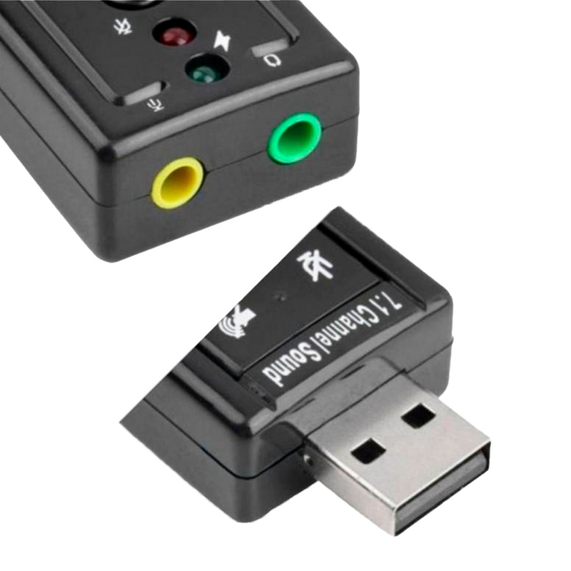 ADAPTADOR DE AUDIO USB-AUDIO 7.1