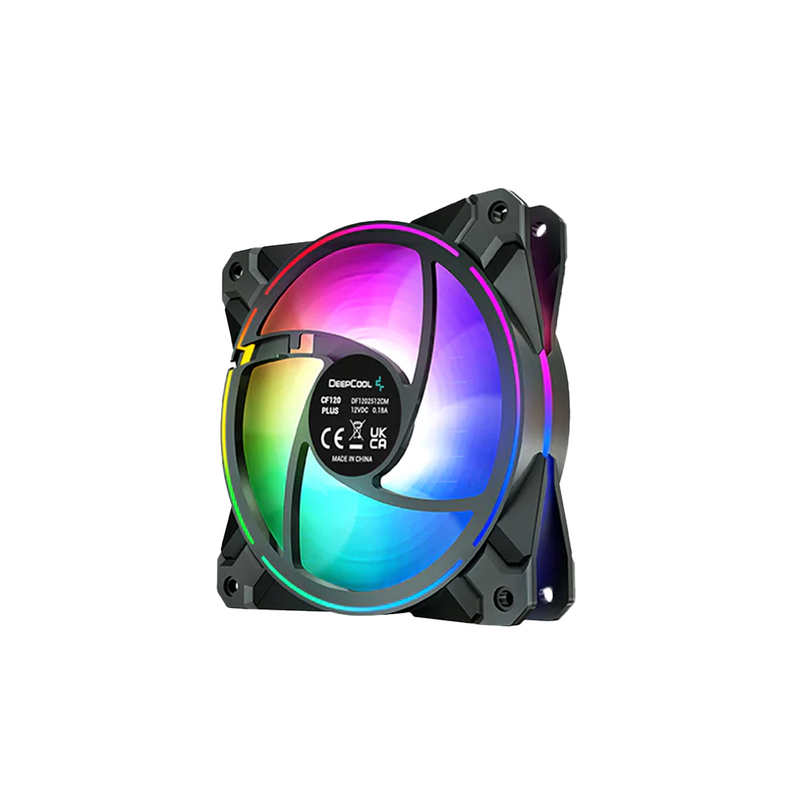 COOLER PARA CASE DEEPCOOL CF120 PLUS | 3 EN 1 | 120MM | ARGB