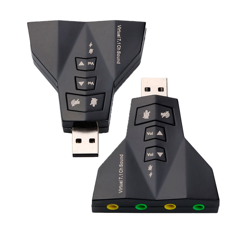 ADAPTADOR DE AUDIO USB-AUDIO 7.1 AVION