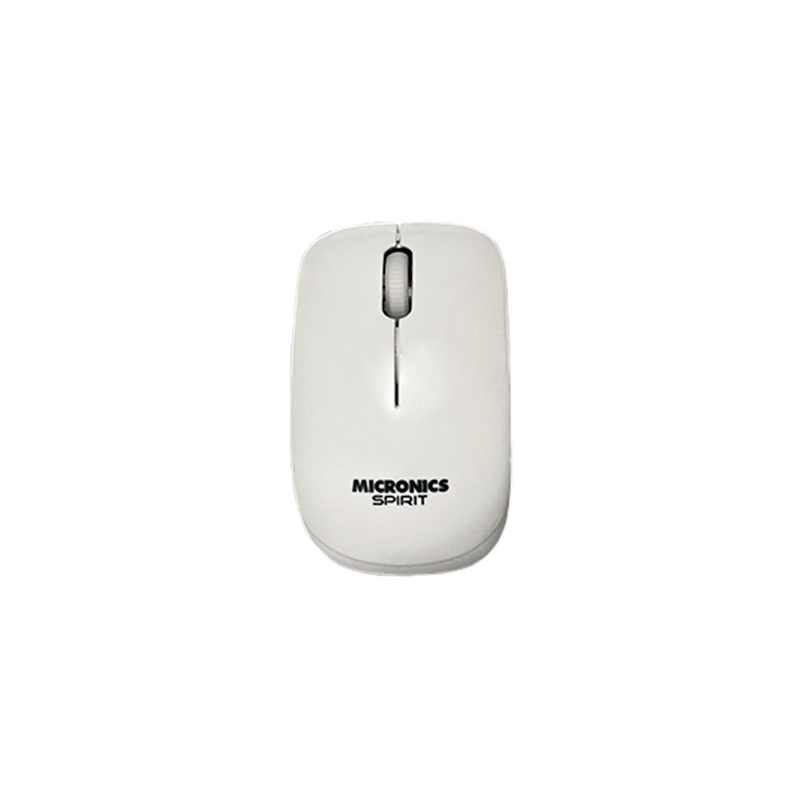 COMBO MICRONICS SPIRIT MIC WT800 | INALAMBRICO | TECLADO + MOUSE | BLANCO