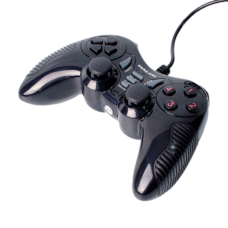 GAMEPAD HALION HA-2011 | USB | PC | NEGRO