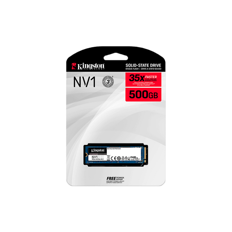 UNIDAD DE ESTADO SOLIDO SSD NVME PCIE KINGSTON NV1 500GB