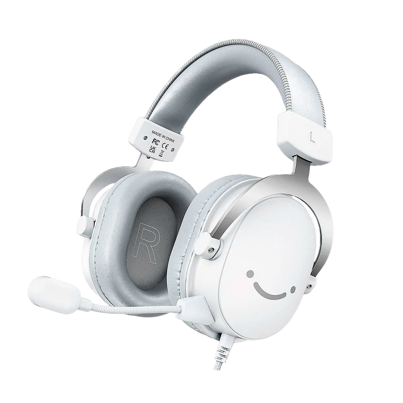 AUDIFONO FIFINE H9 | 3.5MM-USB | 7.1 | RGB | BLANCO