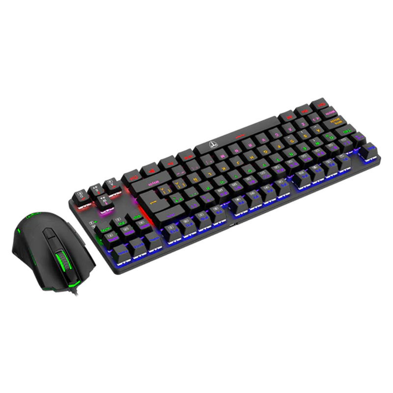 COMBO T-DAGGER ADVANCE FORCE T-TGS005-SP | TECLADO + MOUSE | NEGRO