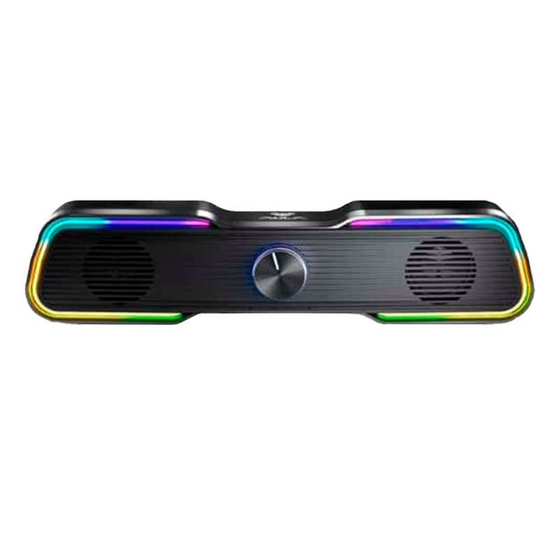 PARLANTE 2.0 AULA N-169B BT | BLUETOOTH - 3.5MM | USB | RGB