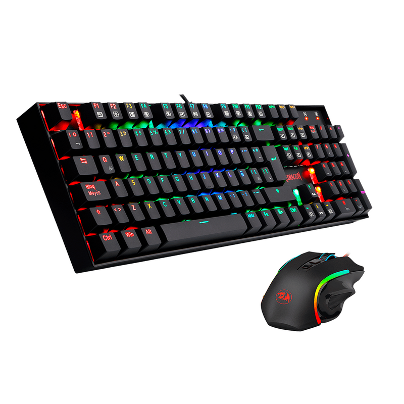 COMBO REDRAGON MITRA+GRIFFIN K551RGB-BA | TECLADO + MOUSE