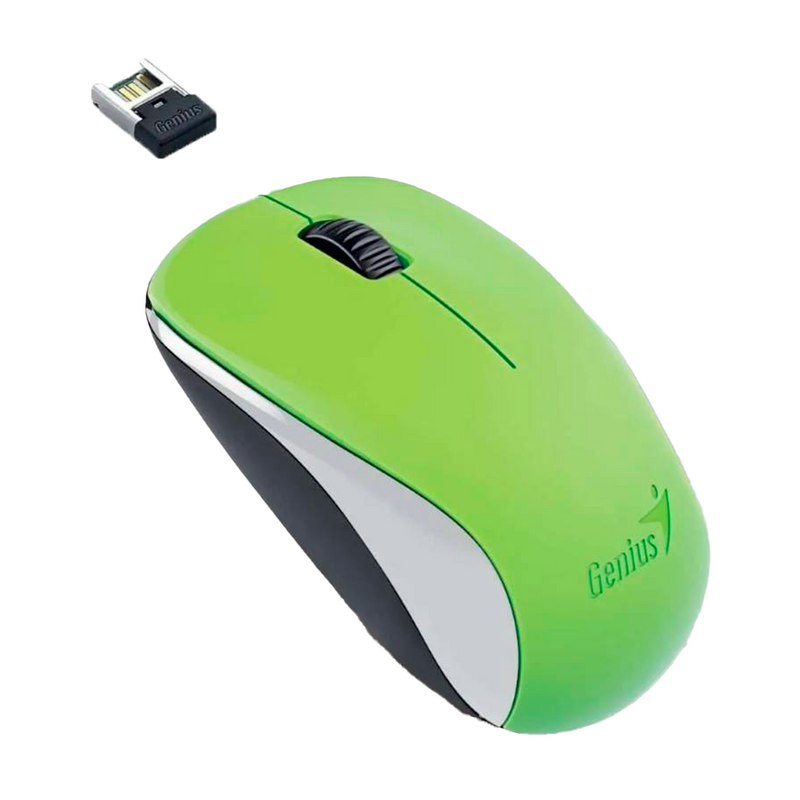 MOUSE GENIUS NX-7000 | INALAMBRICO | 1,000 DPI | VERDE