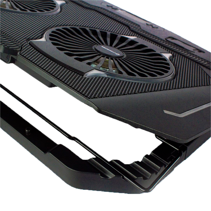 COOLER PARA LAPTOP CYBERCOOL N10 | 2 VENTILADORES | RGB