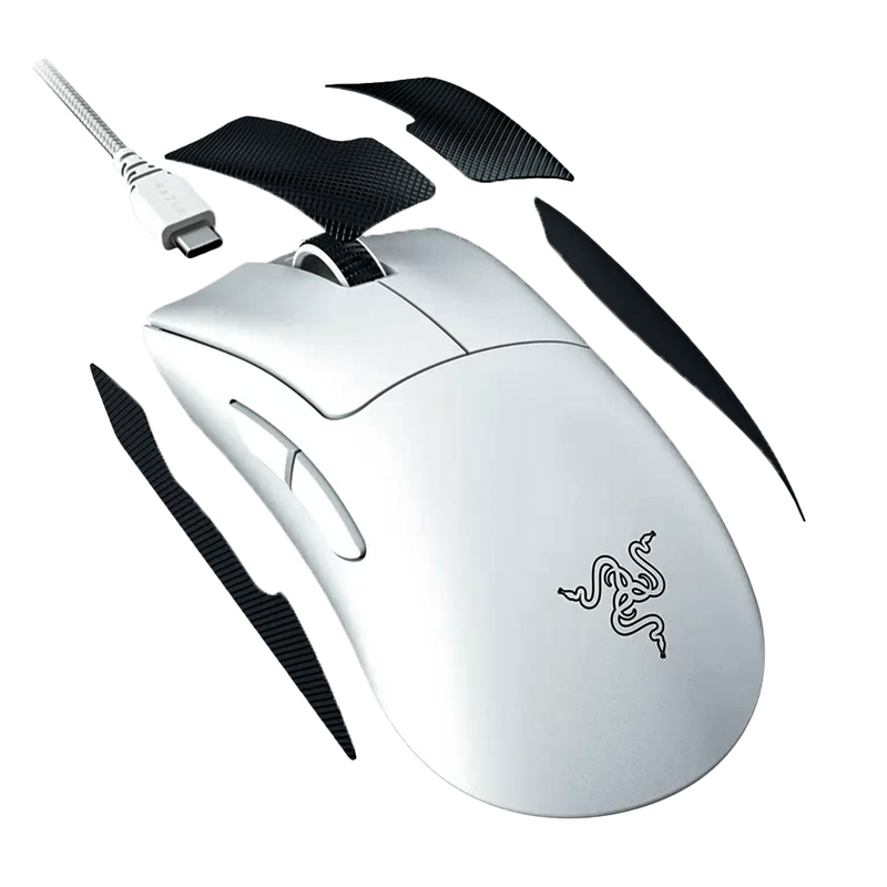 MOUSE RAZER DEATHADDER V3 PRO | INALAMBRICO | 30,000 DPI | BLANCO