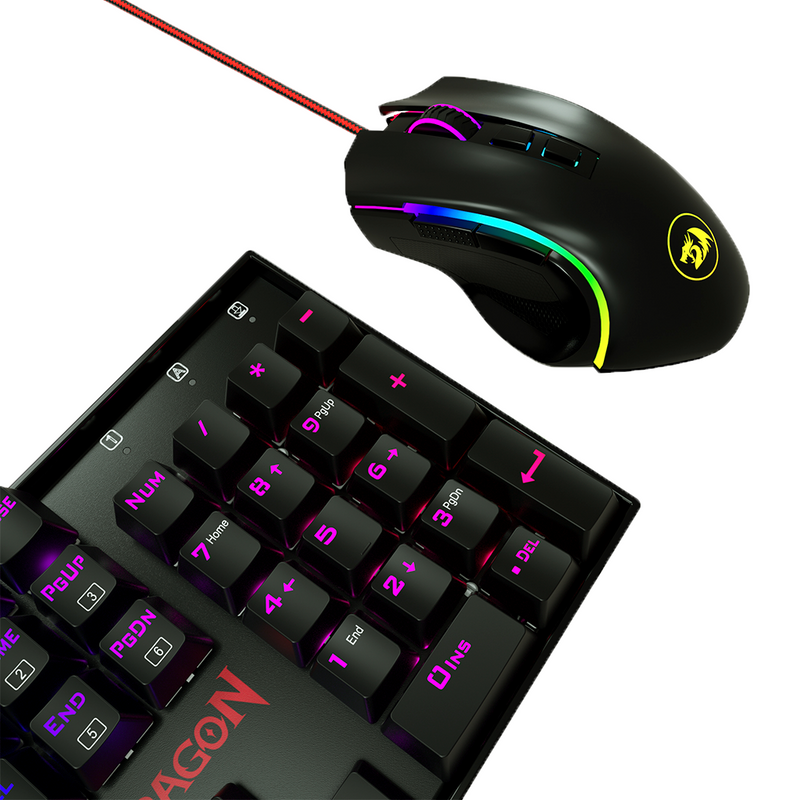 COMBO REDRAGON MITRA+GRIFFIN K551RGB-BA | TECLADO + MOUSE