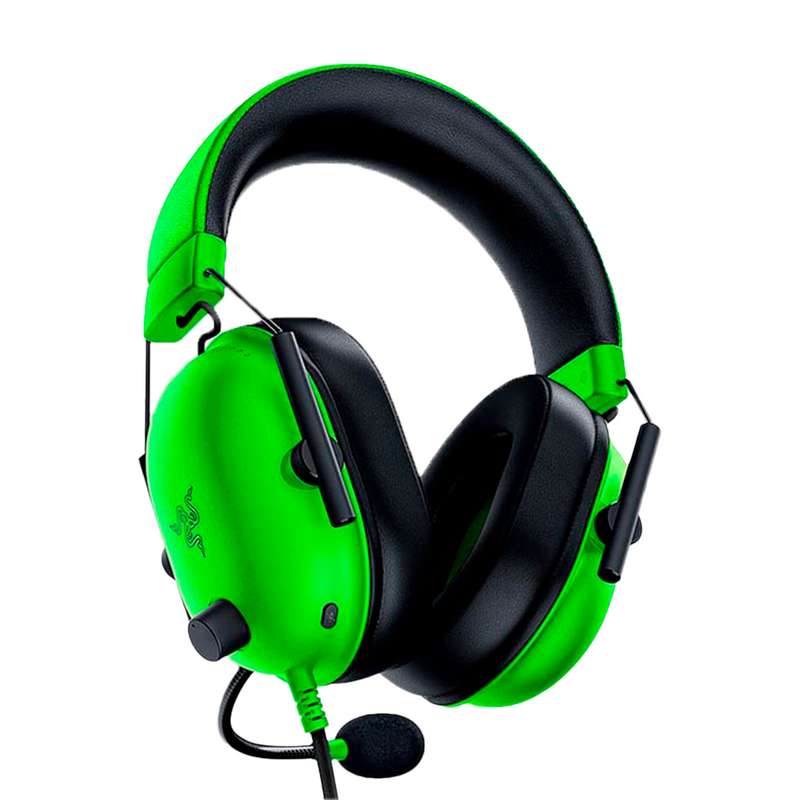 AUDIFONO RAZER BLACKSHARK V2 X | 3.5MM | 7.1 | GREEN