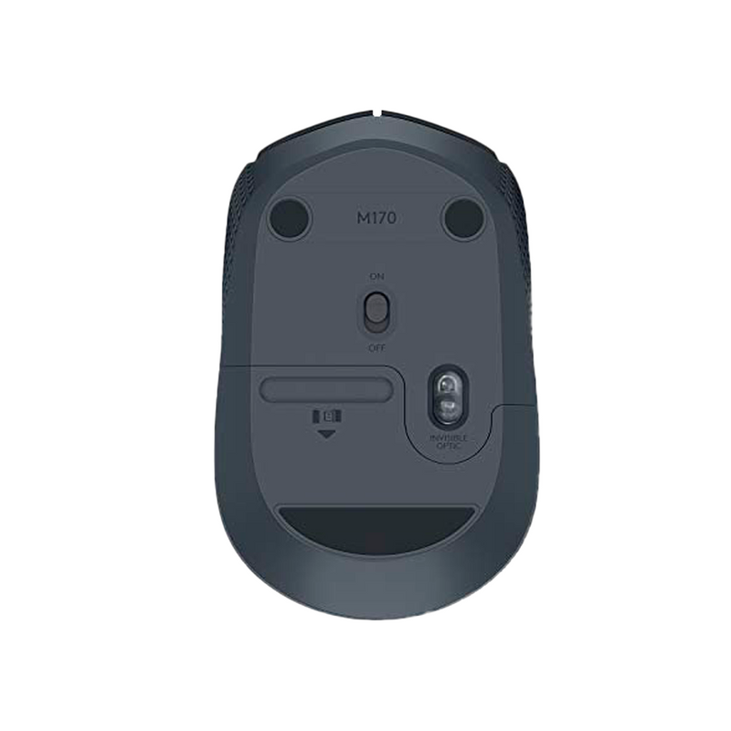 MOUSE LOGITECH M170 | INALAMBRICO | 1,000 DPI | NEGRO