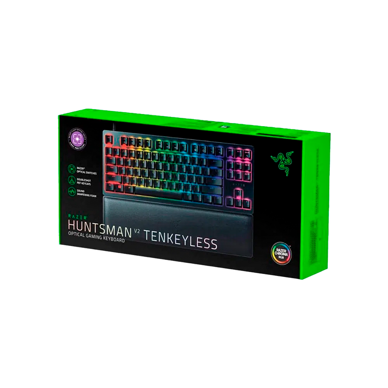 TECLADO RAZER HUNTSMAN V2 TENKEYLESS | OPTOMECÁNICO | SW-RED | RGB