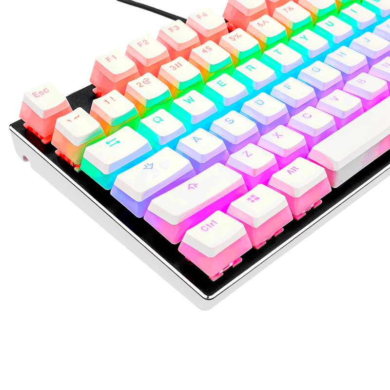 KEYCAPS REDRAGON SCARAB PUDDING | INGLES | BLANCO