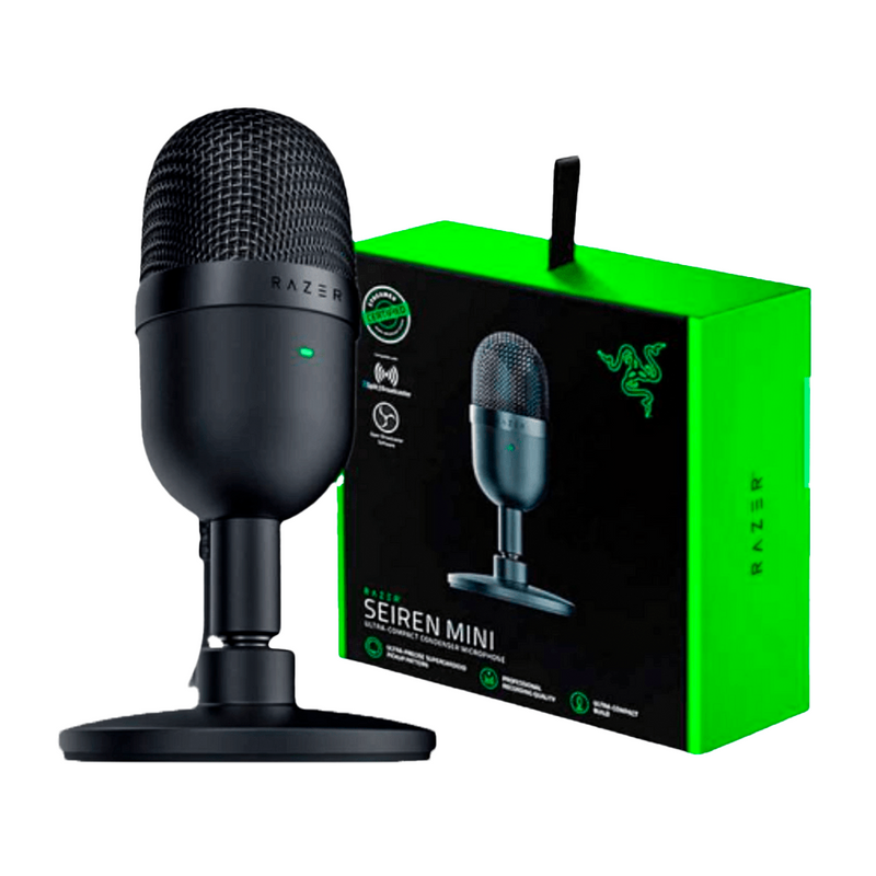 MICROFONO RAZER SEIREN MINI | USB | NEGRO