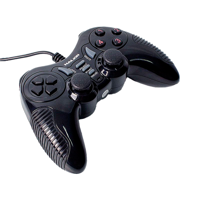 GAMEPAD HALION HA-2011 | USB | PC | NEGRO