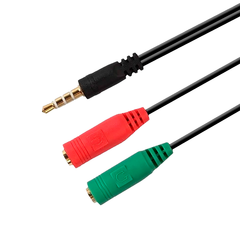 ADAPTADOR DE AUDIO 1M A 2H | (7 DIAS) |