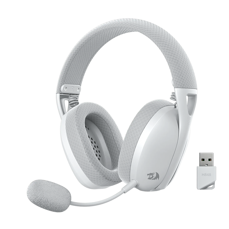 AUDIFONO REDRAGON IRE PRO H848 | BLUETOOTH- INALAMBRICO- USB | 7.1 | GRIS