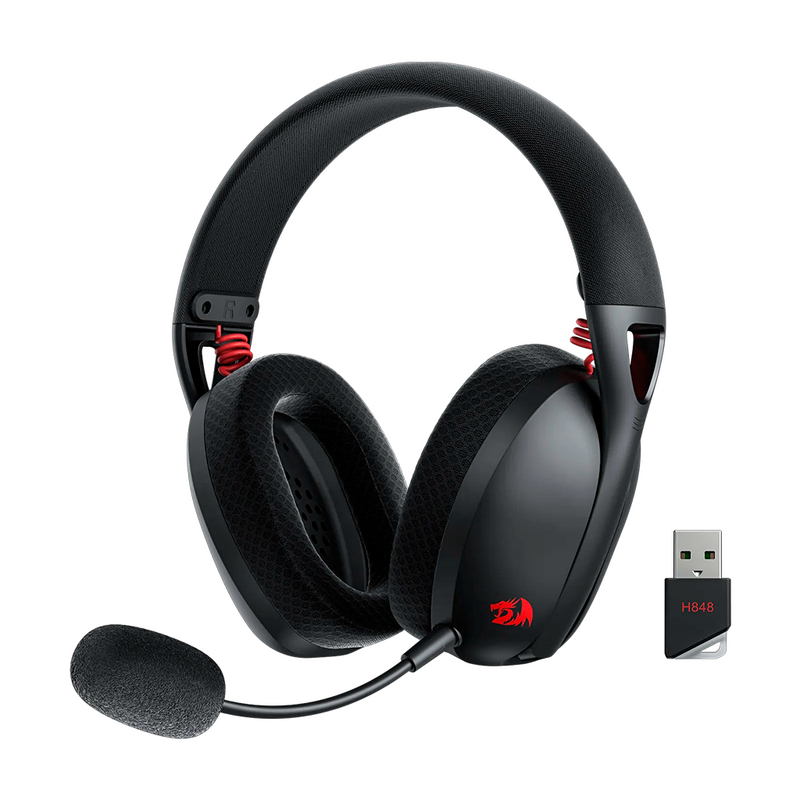 AUDIFONO REDRAGON IRE PRO H848 | BLUETOOTH- INALAMBRICO- USB | 7.1 | NEGRO