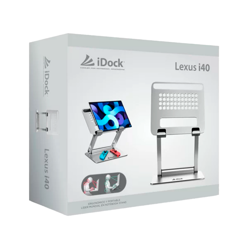 SOPORTE PARA TABLET IDOCK LEXUS I40 | ALUMINIO