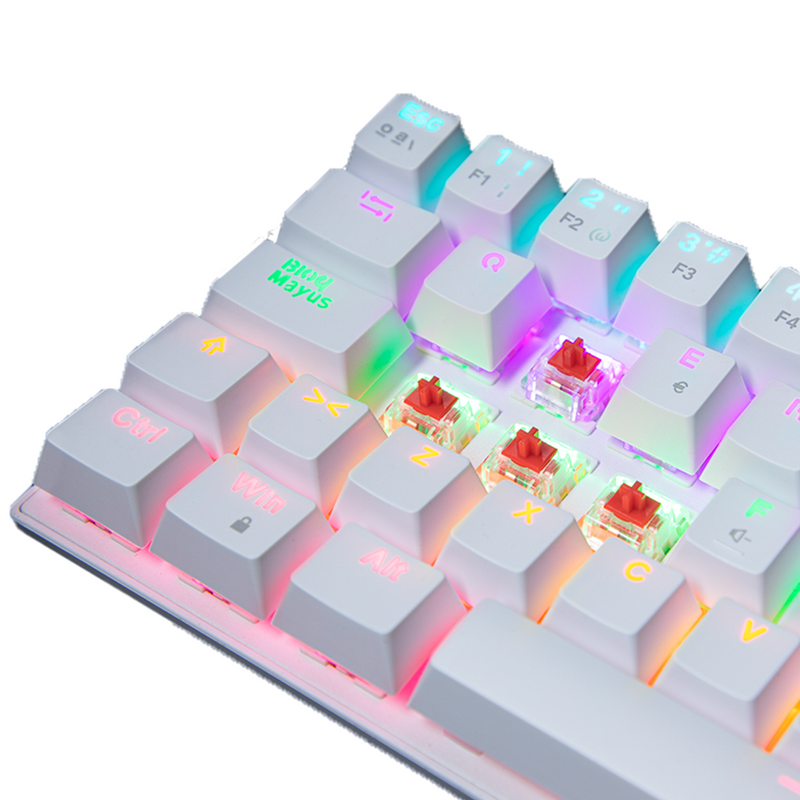 TECLADO VIFROZT BERSERKER MINI | MECANICO | SW-RED | RAINBOW | BLANCO