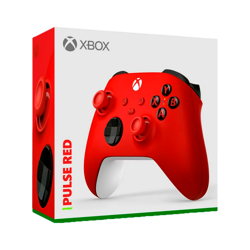 GAMEPAD MICROSOFT XBOX SERIE X PULSE RED | USB - BLUETOOTH | PC - XBOX | ROJO