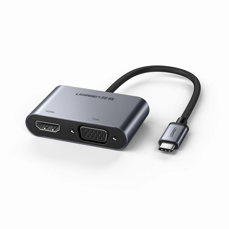 ADAPTADOR VGA + HDMI A USB TIPO C UGREEN 50505