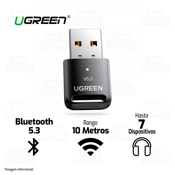 ADAPTADOR BLUETOOTH UGREEN 90225 | 5.3 | USB