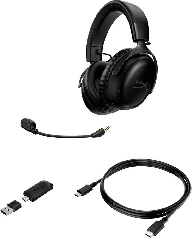 AUDIFONO HYPERX CLOUD III | INALAMBRICO | 7.1 | NEGRO