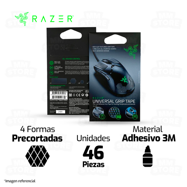 CINTA ADHESIVA RAZER UNIVERSAL GRIP TAPE BLACK