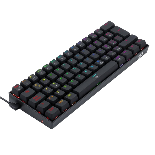 TECLADO REDRAGON DRAGONBORN K630 | ESPAÑOL | MECANICO | SW-RED | RGB | NEGRO