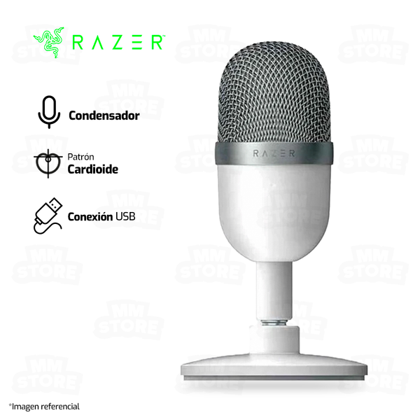 MICROFONO RAZER SEIREN MINI MERCURY | USB | BLANCO