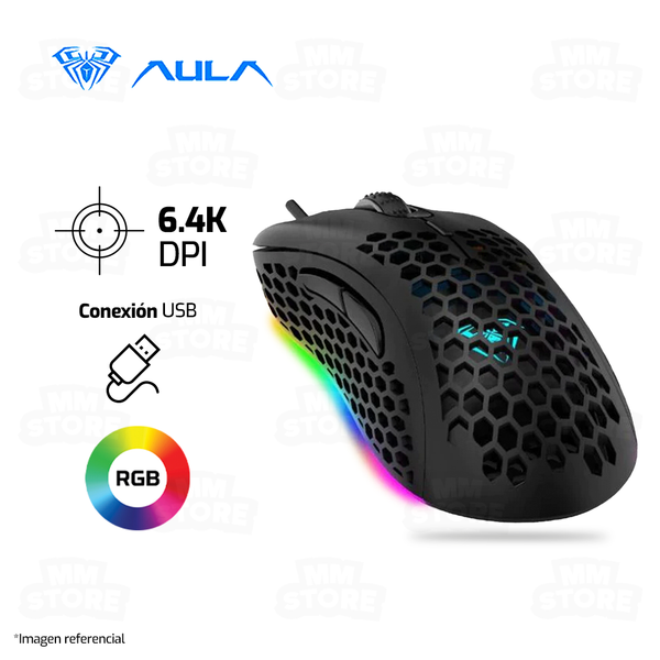 MOUSE AULA F810 | 6,400 DPI | RGB